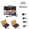 Energy Stone Spa Set: Automatic Heated Massage Stones Box, 28/30 Pieces.
