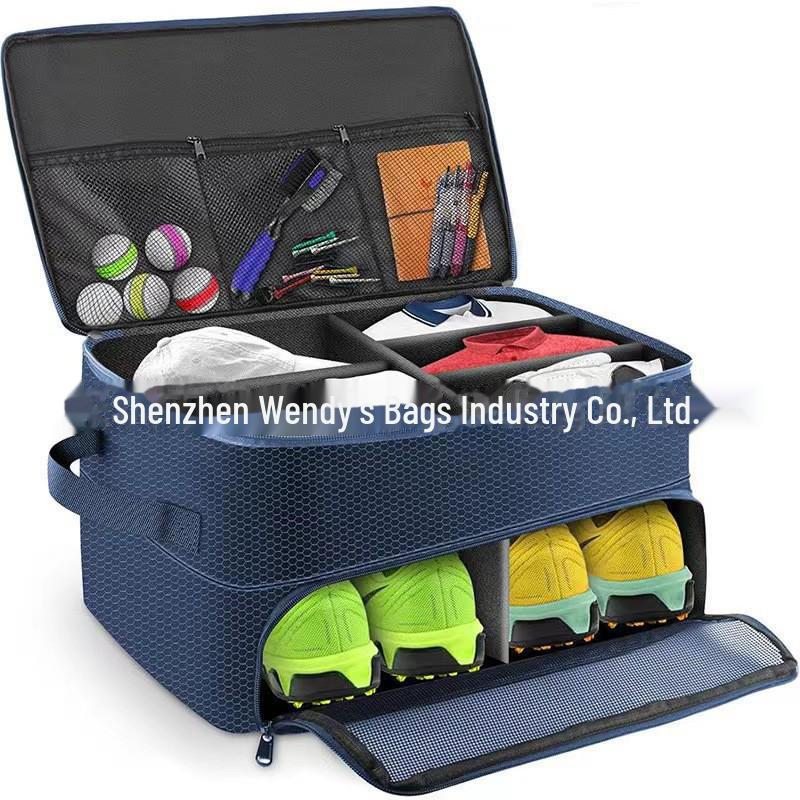 

Сумка для гольфу великої місткості з місцем для взуття та капелюха - багатофункціональний органайзер для занять спортом на свіжому повітрі