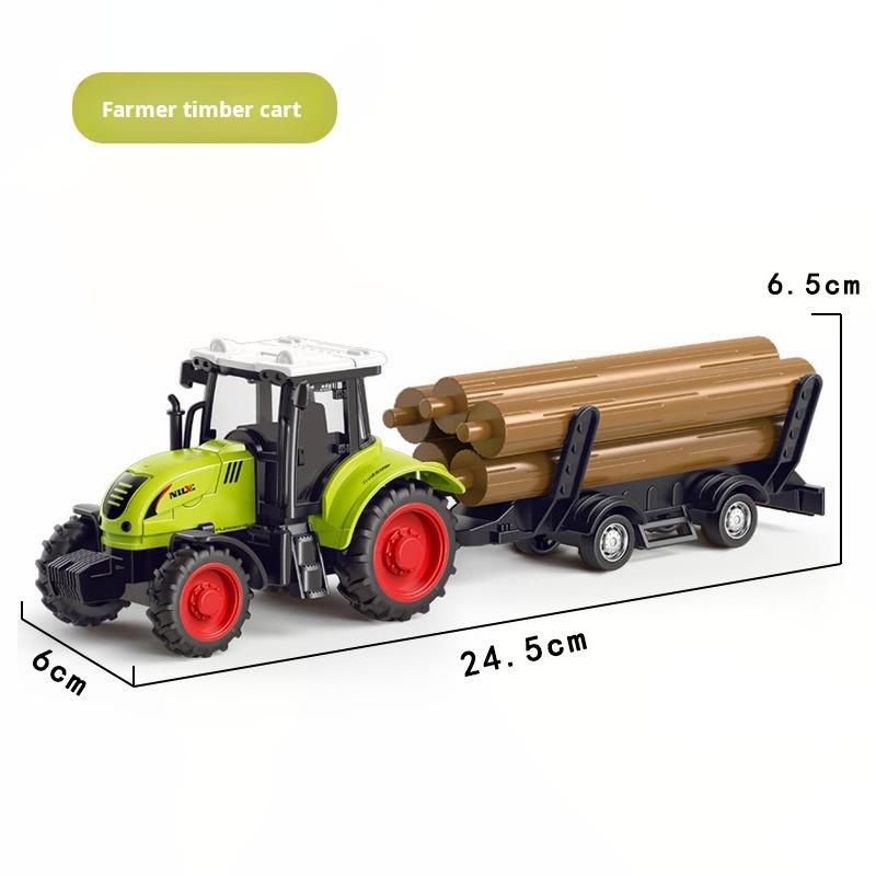 

Моделирование Фермерский автомобиль Газонокосилка Трактор Инерционный автомобиль Игрушки для детей Инженерное дело Модель экскаватора ToyBoy Подарок на день рождения