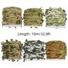 10M/Roll Boho Style Burlap Leaf Ribbon Natural Jute Rope Vine Simulation Vine  Gift Decoration