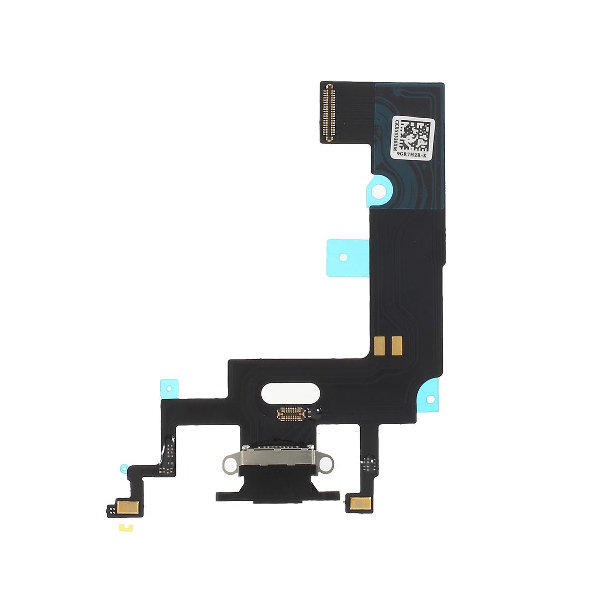

For iPhone XR Dock Connector Charging Port Flex Cable Replacement (without Logo) White