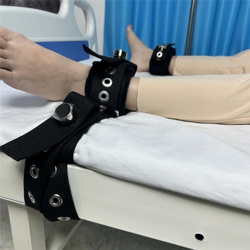 Adjustable Soft Ankle Restraint Comfortable Patient Ankle Safety Convenient Use for Limb Constraint Bed Restraints