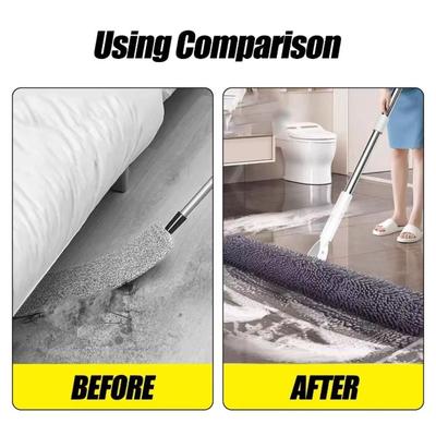 Microfiber Mop Cloth Cover Thick Dust Removal Magic Broom Cloth Washable Reusable Dry Wet Sweeping Cloth