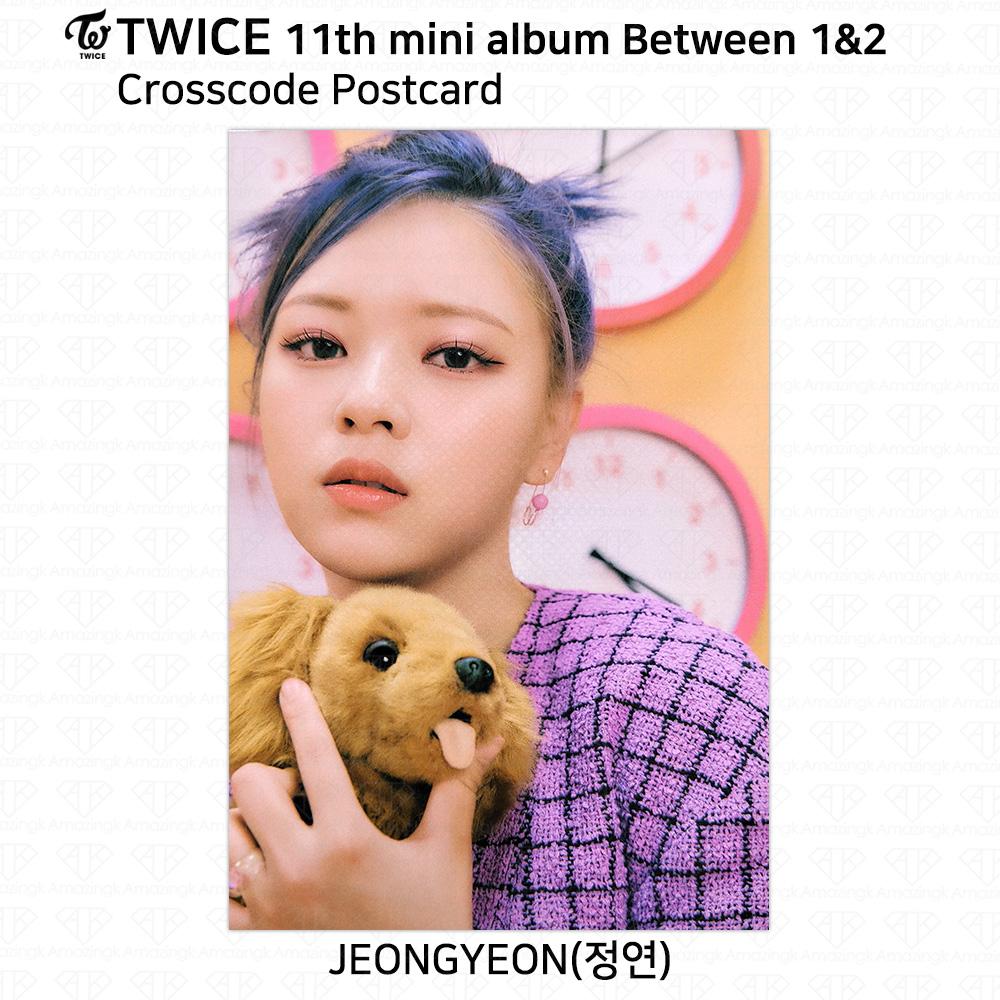TWICE 11th Mini Album Between 1&2 Jeongyeon Photocard Postcard Polaroid POB