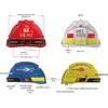 Lei Gong Wang CR-001 Smart Helmet: 4G Remote Monitoring, GPS, Intercom, Photo/Video Recording, Charging, Safety Engineering Gear