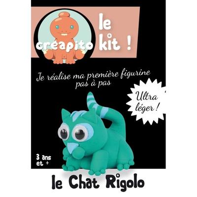 MégaCréa DIY - Children's Modeling Clay Kit Creapito Funny Cat