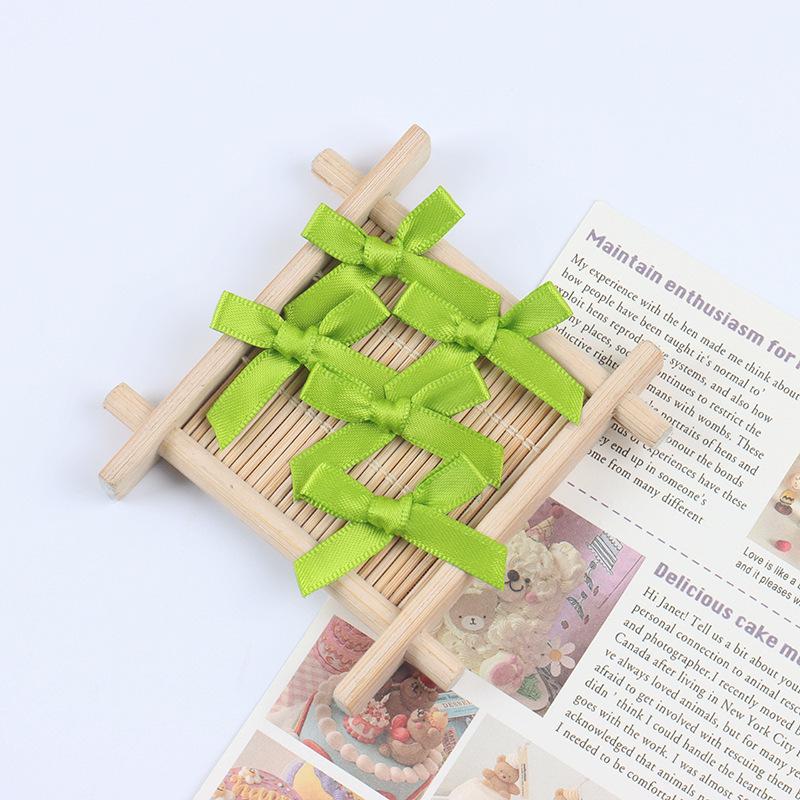 0.6CM Polyester Ribbon Bow - Small Bow Accessories