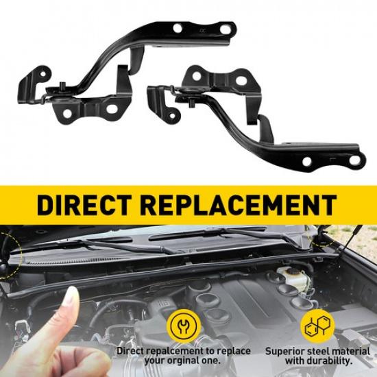 New Front Hood Hinge Set  For 2010- Toyota 4Runner TO1236182 TO1236181