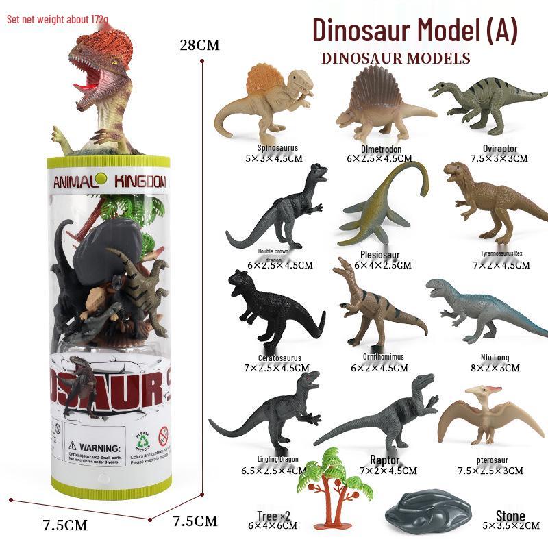 Mini Dinosaur, Insect, and Marine Animal Toys for Kids