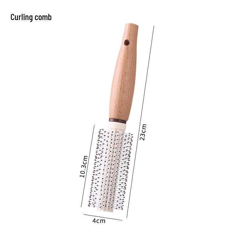 

Антистатическая деревянная расческа для завивки с воздушной подушкой и массажным ребром для гладких, шелковистых волос