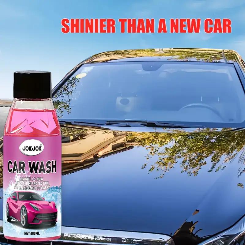 Integrated Paint Protection and Gloss Repair, New High-density Pink Foam Wax for Cars, Trucks SUV, Create a Mirror Like Luster,