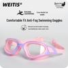 Anti-Fog Electroplated Prescription Swim Goggles for Men & Women Myopia