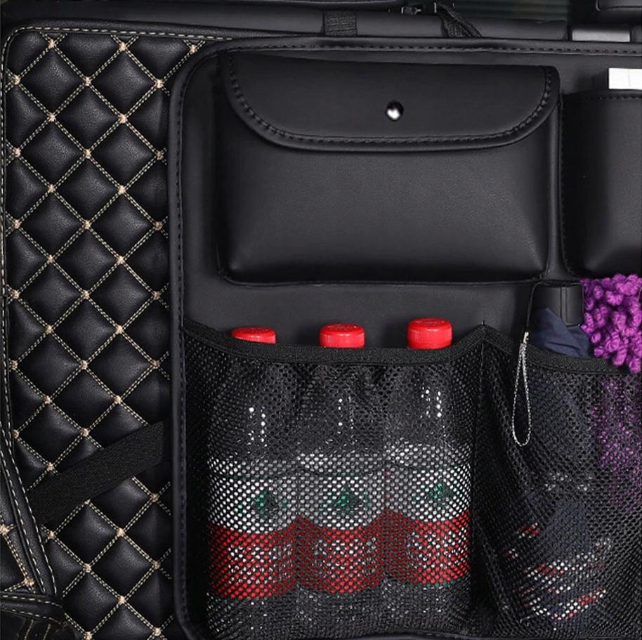 Leather Car Organizer for Car Backseat