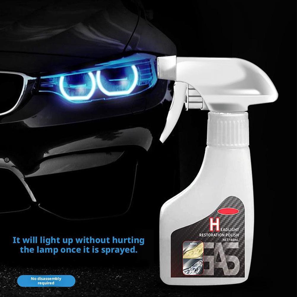 Poliersets zur Restaurierung von Autoscheinwerfern, Scheinwerfer-Kratzer-Entferner, Reparatur-Reinigungspaste, entfernt Oxidation, Scheinwerfer-Polierflüssigkeit