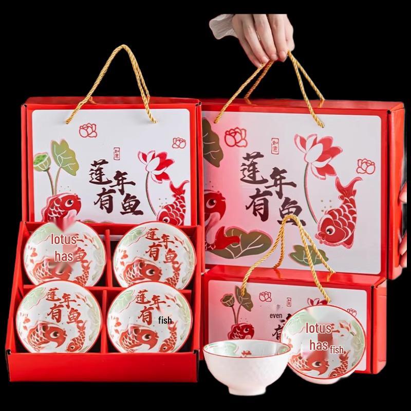 Zestaw ceramicznych misiek z pandą (2 szt)