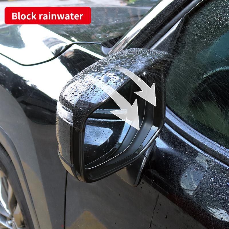 Fit Rain Guard Visor And Heat-Resistant Mirror Cover for Toyota LC300 -2025 Waterproof Exterior Accessories Kit