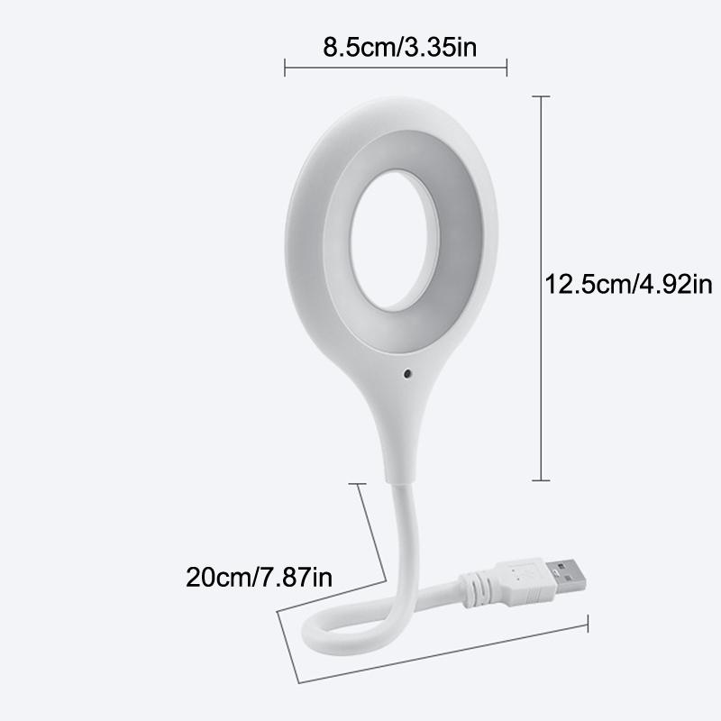 Intelligent Voice Controlled Night Light Portable Led Book Light Usb Flexo Led Desk Lamp Intelligent Voice Reading Lamp Usb Link