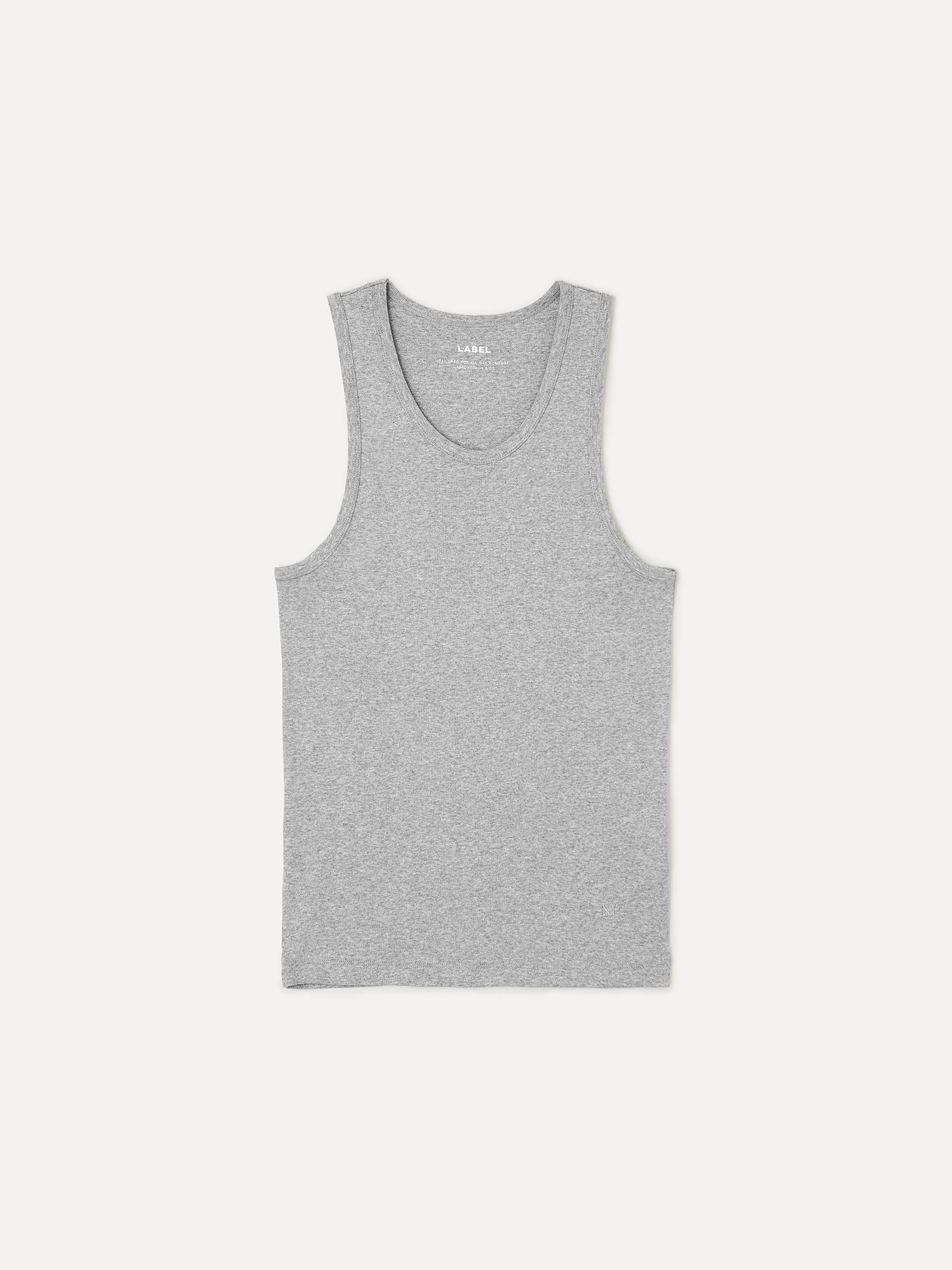 Label Archive Fred Mono Sleeveless Top Melange Gray 1