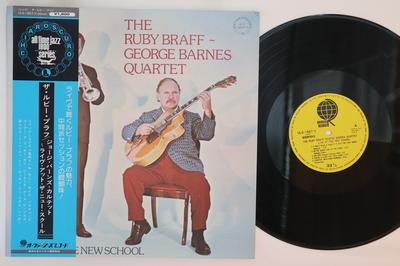 LP Record RUBY BRAFF GEORGE BARNES  Live At The New School ULS1847V OVERSEAS 1974 Japan Obi Jazz Used