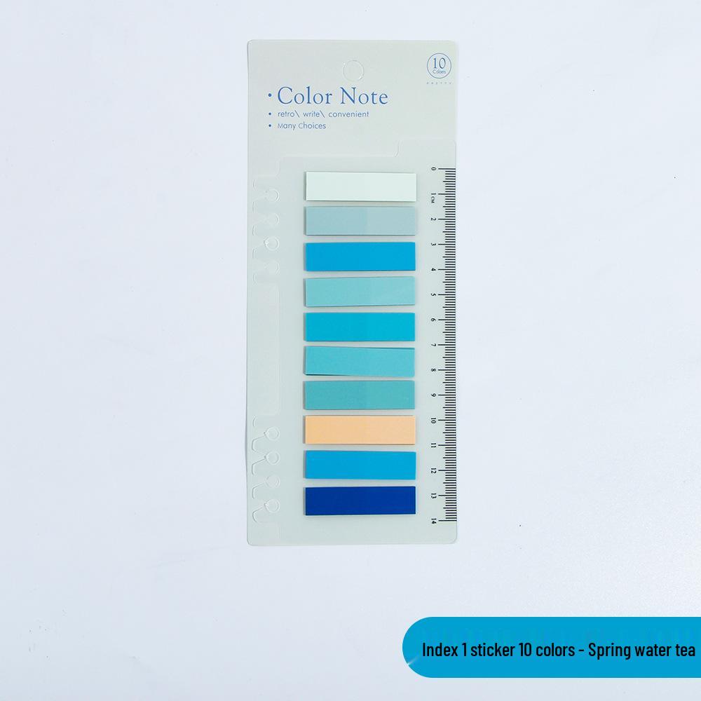 Triangle & Round Segmented Pull-out Strong Adhesive Sticky Notes for Memos