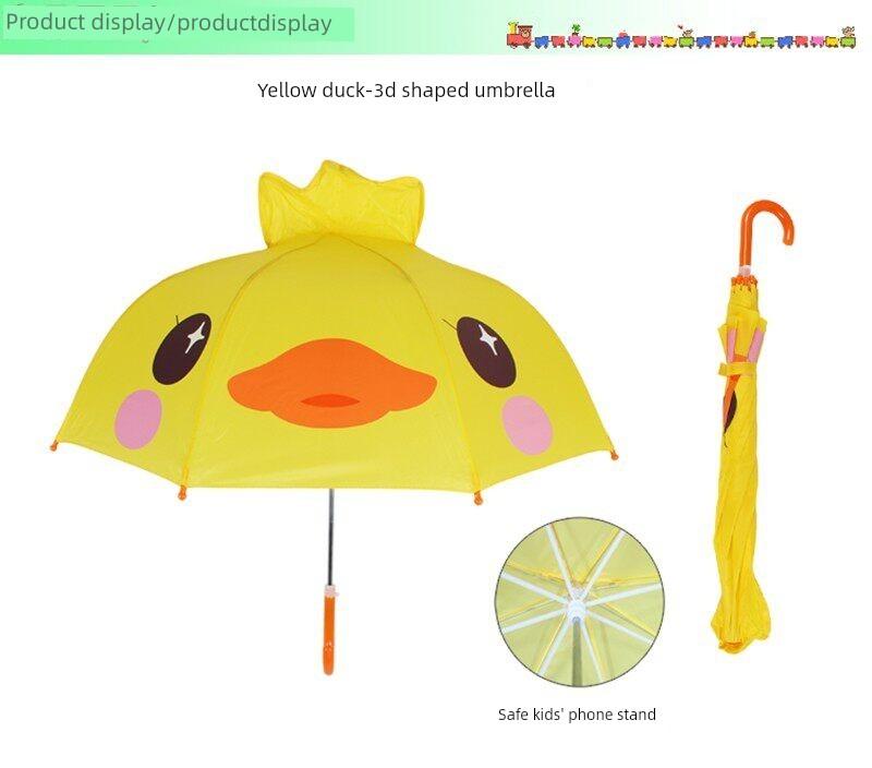 Children's Umbrella Boys and Girls Kindergarten Cute Cartoon Umbrella Baby Princess Umbrella Girl Boys Go to School Dedicated Umbrella