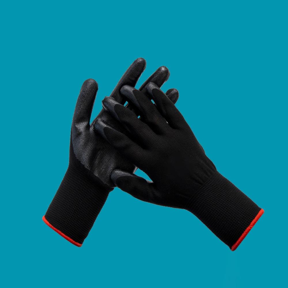12pairs Stretch Protective Gloves High Durability Cycling Mittens Safety Gloves  Construction Sites