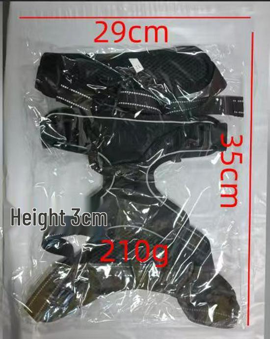 Reflective Harness for Medium & Large Dogs - Vest Style Dog Chest Harness.