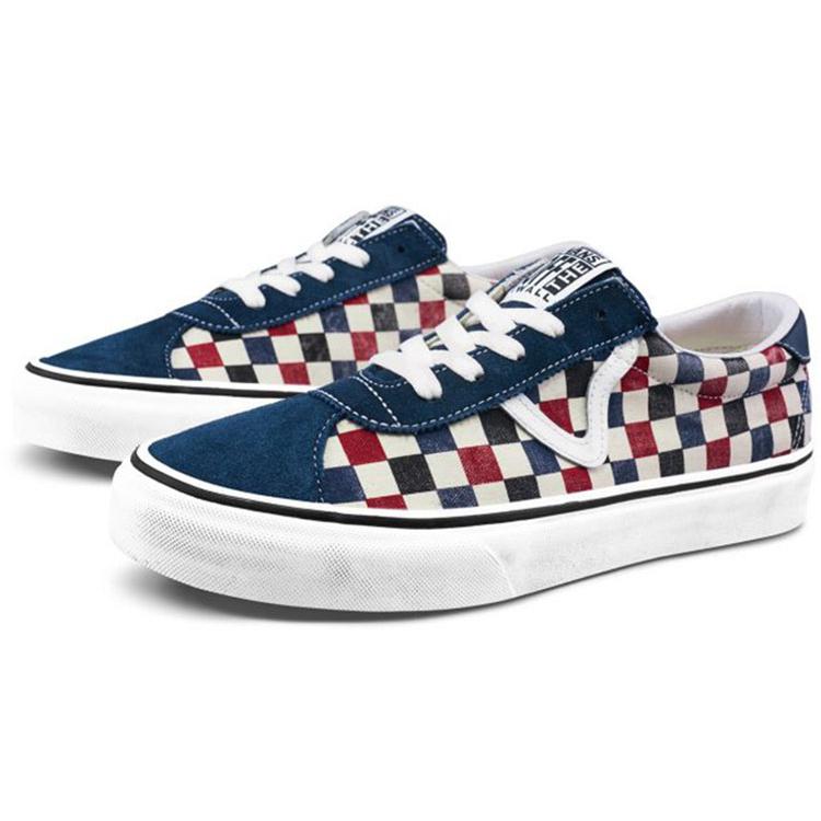 Vans Sport Blue Red Grid Unisex 'Blue Red' VN0A4BU6WO2