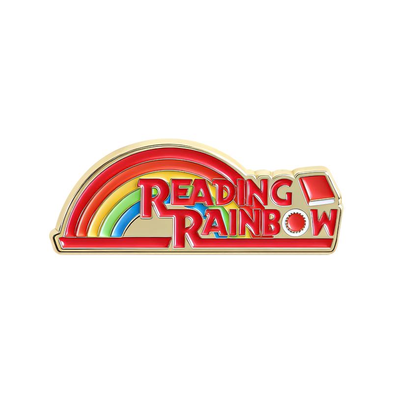 

Rainbow Books Enamel Pins Reading Habit Brooches Lapel Badges Bookish Jewelry Decoration Gift for Reader Friends