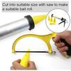 25-26 Perfeclan Sausage Boilie Gun with 4 Nozzles Aluminium Boilies Balls for Coarse Fishing