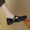 Fashion 2024 Oxford Women Shoes Genuine Leather Shoes for Women Spring Loafers Summer Brogues Women Pumps Retro Ladies Shoes