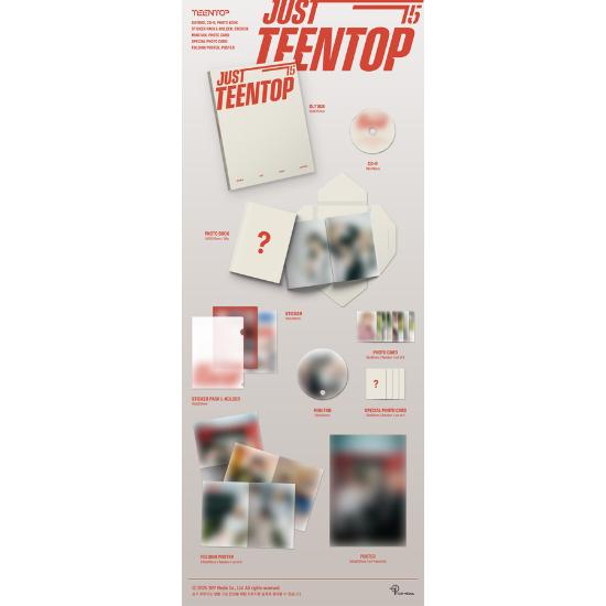 CD Ver TEEN TOP Mini Album Just 15 Just Teen Top