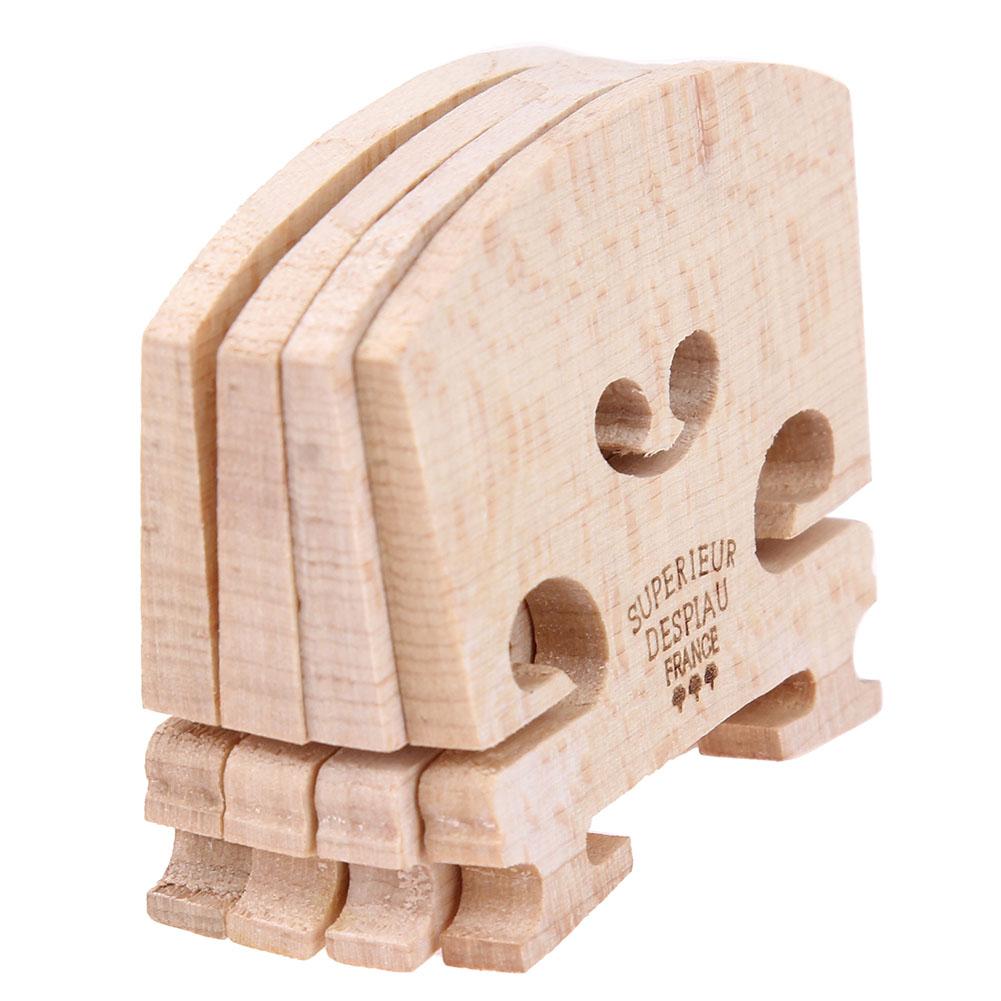 1-4pcs Violin Bridges Fiddle Maple Wood for 4/4-3/4 Size Instrument Accessories Violin Strings Bridge Part Tools