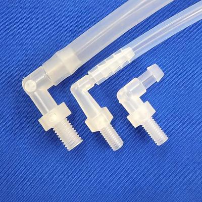 10Pcs M6-M12 To 4-12mm Pagoda Elbow Connector Plastic PP PE Water Hose Joint Soft Hose Fittings for Aquarium Fish Tank Fittings