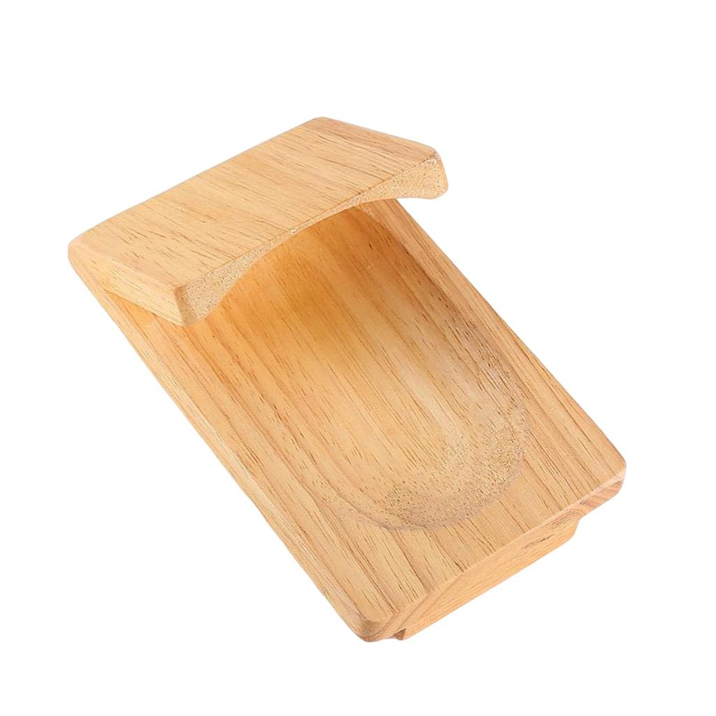 Wooden Shucking Clamp, Holder, Seafood Clamp Holder Tool, Kitchen Gadgets, Shellfish Clam Tray Eat