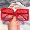 Y2k Candy Color Square Sunglasses for Women New Fashion Elegant Gradient Sun Glasses Female Oversized  Mujer Lentes