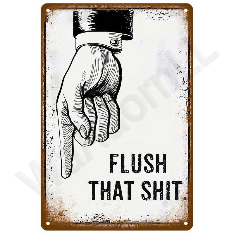 Placa de Metal Vintage Placas de Estanho Bar Sinal de Metal Retrô Arte de Parede Mural Estético Quarto Itens de Decoração para Casa Pôster Decoração de Garagem