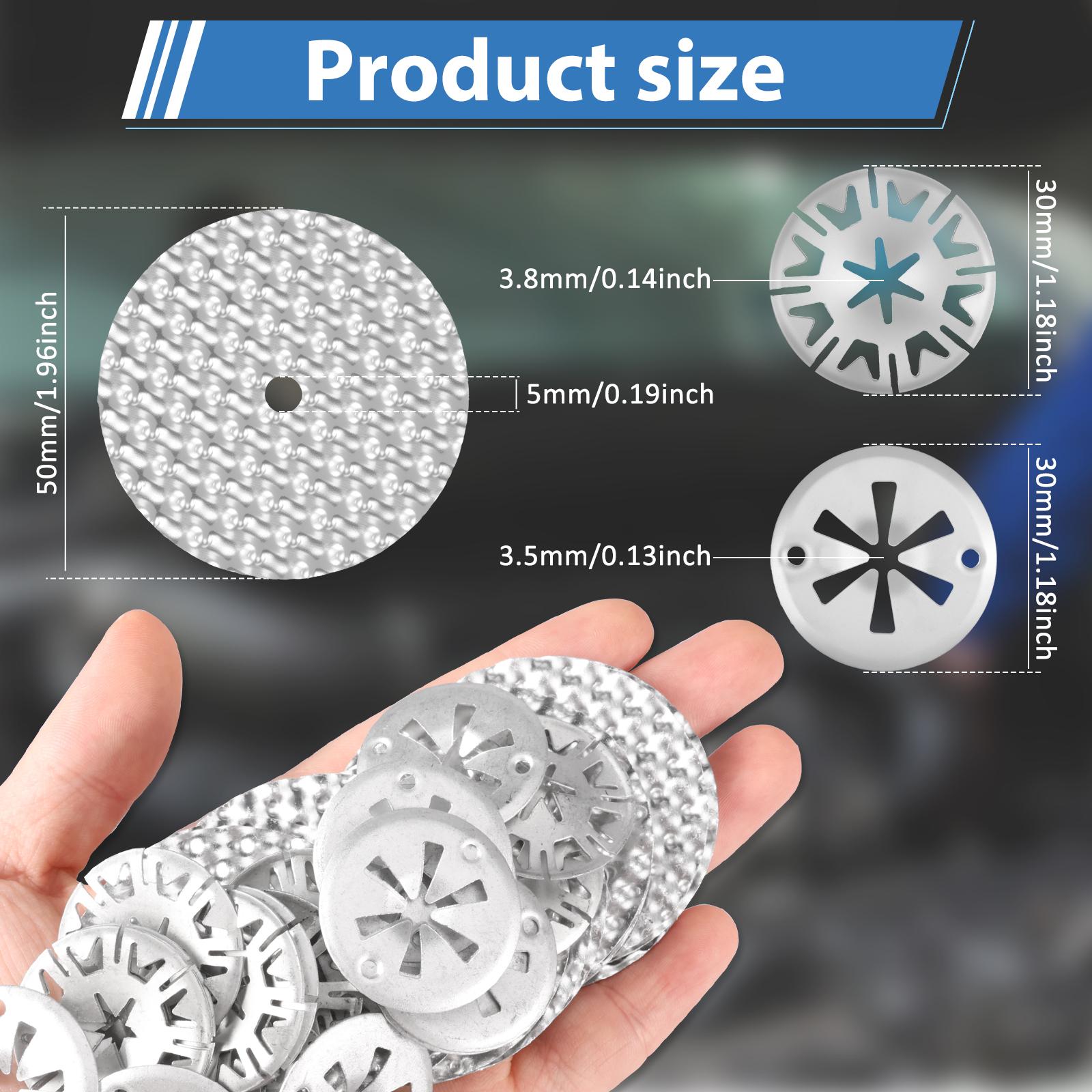 

36 шт. Прижимные диски Теплозащитная пластина Стальные предохранительные диски Тепловая пластина Пружинные кольца Ассортимент Зажимы Под капотом для автомобилей