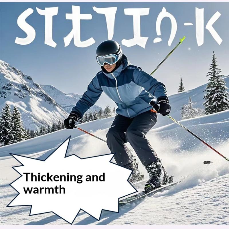 1 Pair Professional Winter Ski Socks Adult Snow Hiking Socks Thickened Warm Sports Snowboard Cycling Soccer Socks Women Men Gift