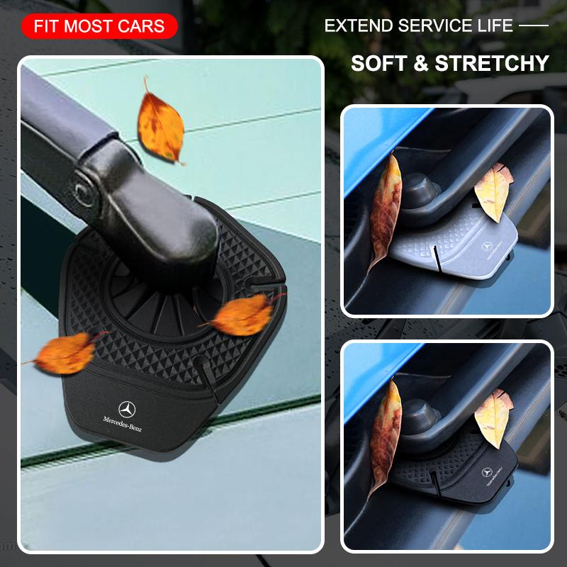 2Pcs Car Windshield Wiper Protective Cover Dust Wiper Styling For Mercedes Benz GLA C E S G Class CLA GLK W211 W212 W213