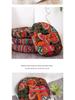 Ethnic Fabric Thickened Round Cotton Linen Cushion for Bay Window, Tatami, Prayer, Teahouse, or Yoga.
