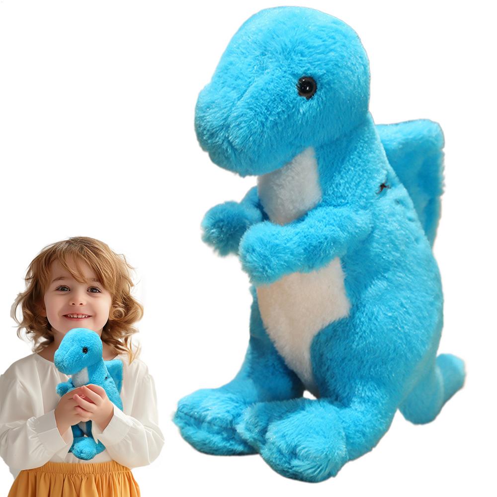 Dinosaur Stuffed Animal Plushie Dinosaur Dolls Pillow Cartoon Dino Plushies Doll Stuffed Dinosaur Toys for Home School Travel