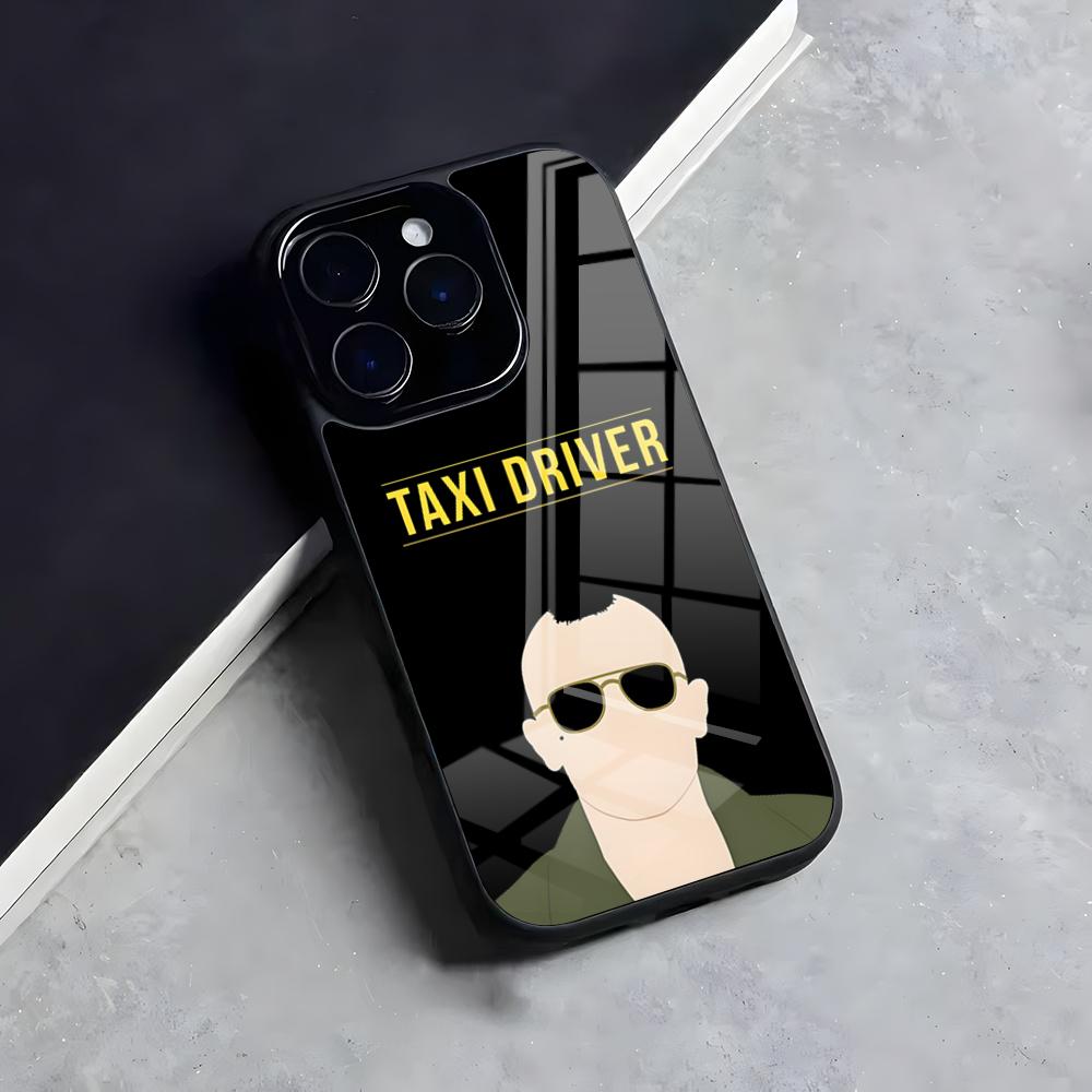 Movies Taxi Driver Phone Case For Iphone 17 Air 16 15 14 13 12 11 Pro Max Mini Fundas Shell PC+TPU Cover