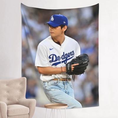[USED] BTS Tapestry MLB Taehyung V Tae