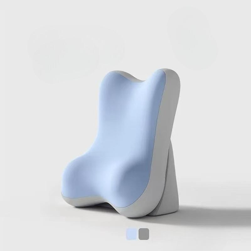 Ergonomic Bed Wedge Pillow, Adjustable Memory Foam Backrest , for Sitting Up In Bed, Non-Slip Lumbar & Neck Cushion for Home Office & Relaxing