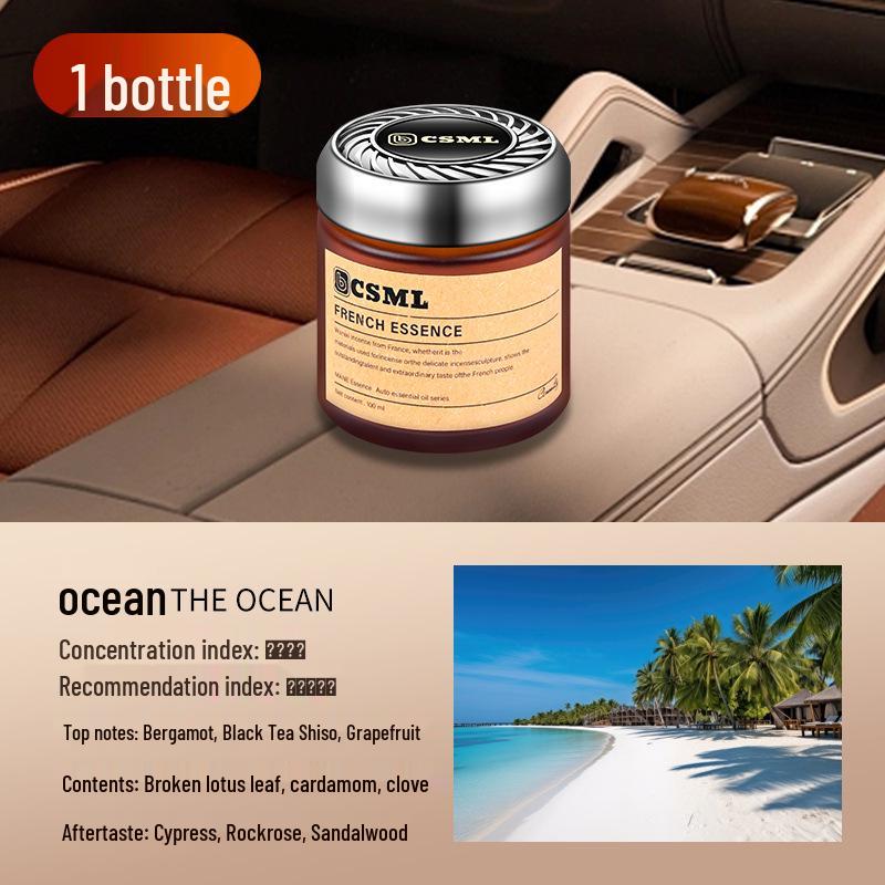 2023 Men's Car Interior Solid Balm Freshener: High-End, Long-Lasting Fragrance