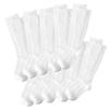 Nursery Compression Knee Socks, 10-Pair Set, Women's, Sizes 23-25, White, 10 Pairs (X 1) 9000640A