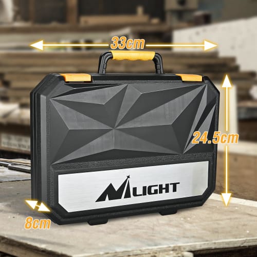 Nilight 100-Piece Home Tool Set, DIY Tool Set, Compact Tool Box, Motorcycle Maintenance Toolbox Set, Home Tool Set, Motorcycle Toolbox Set, Maintenanc