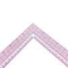 L Shape Sewing Ruler Plastic L-Square Curve Ruler Metric Inch Right Angle for Tailor Craft Tool Drawing Measuring Supplies