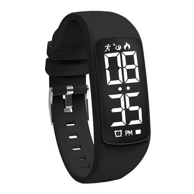 Digitale Uhr für Jungen und Aktivität IP67 Wiederaufladbare Sportuhr mit Datum Geburtstag Beliebtes Geschenk für Grund- und Mittelschüler Enthält Japanisch